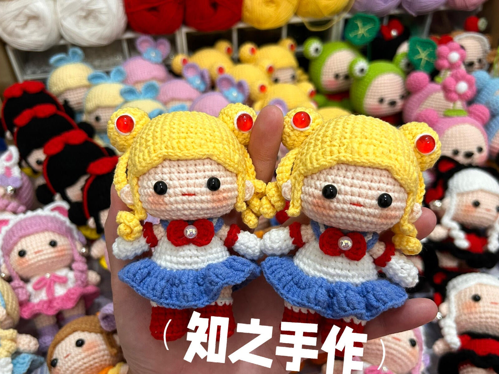 The crochet pattern for Moe Q Little Princess  is included in the PDF file by zhizhishouzuo