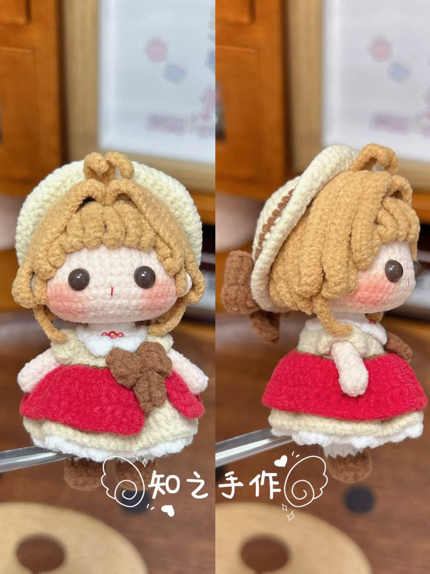 pre-order handmade  crochet Sakura2 doll zhizhishouzuo