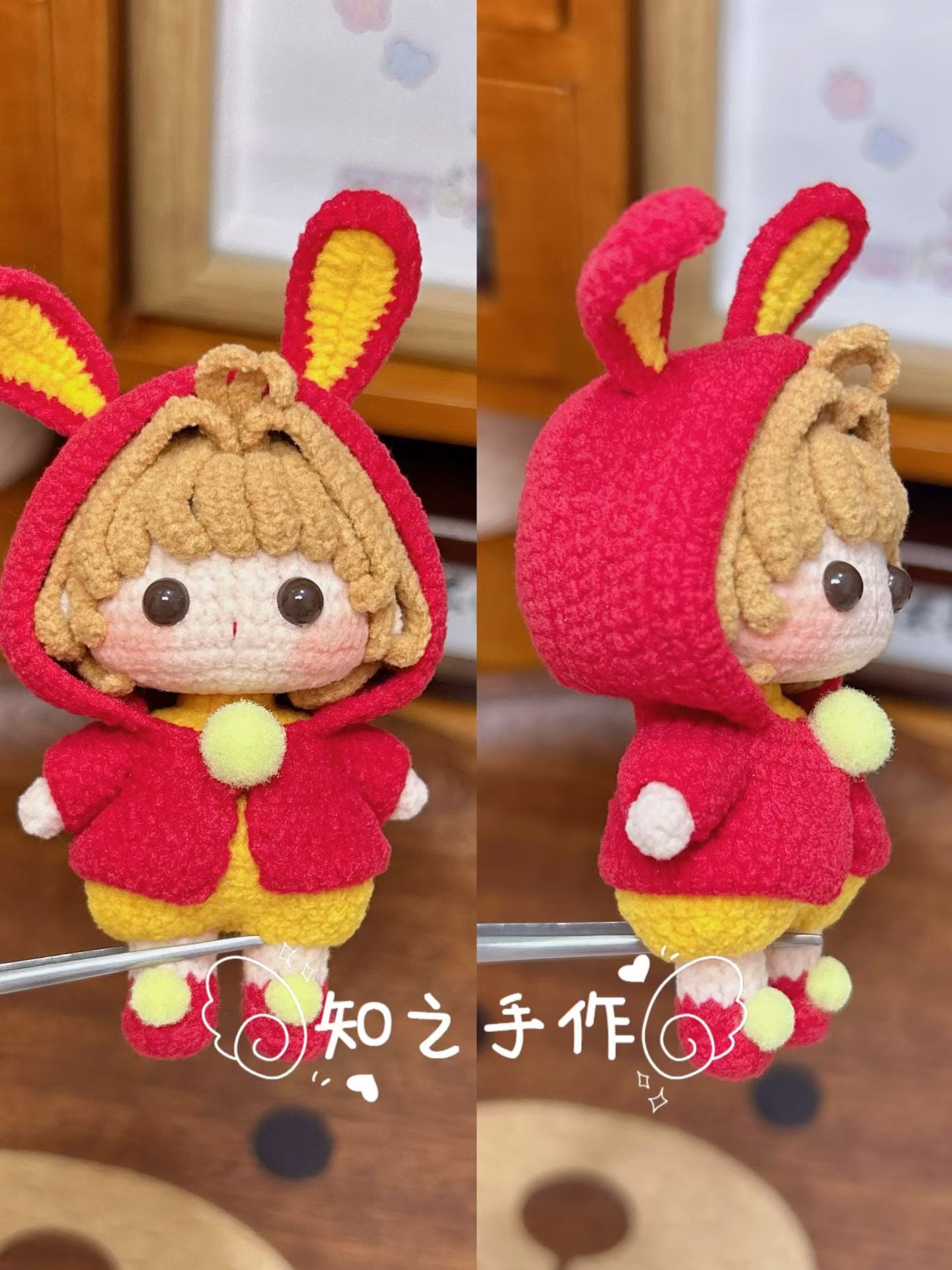 pre-order handmade  crochet Sakura4 doll zhizhishouzuo
