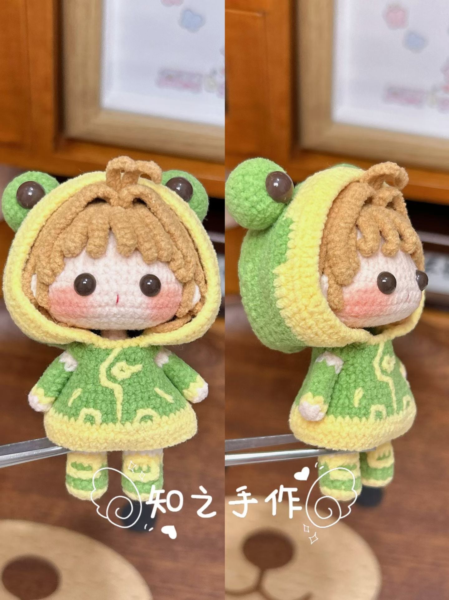 pre-order handmade  crochet Sakura5 doll zhizhishouzuo