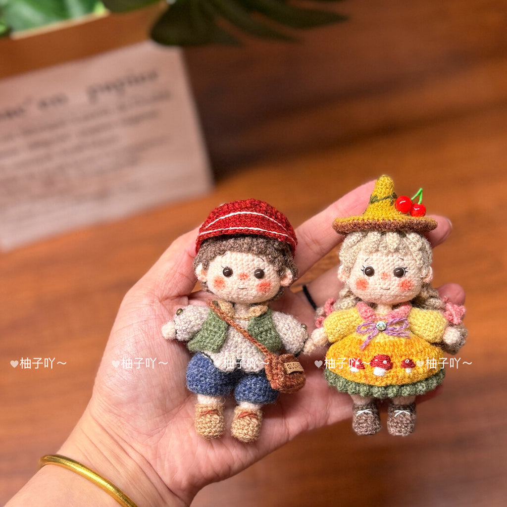 Star & Moon Fairy Tale Crochet Pattern & DIY Craft Kit by youziya