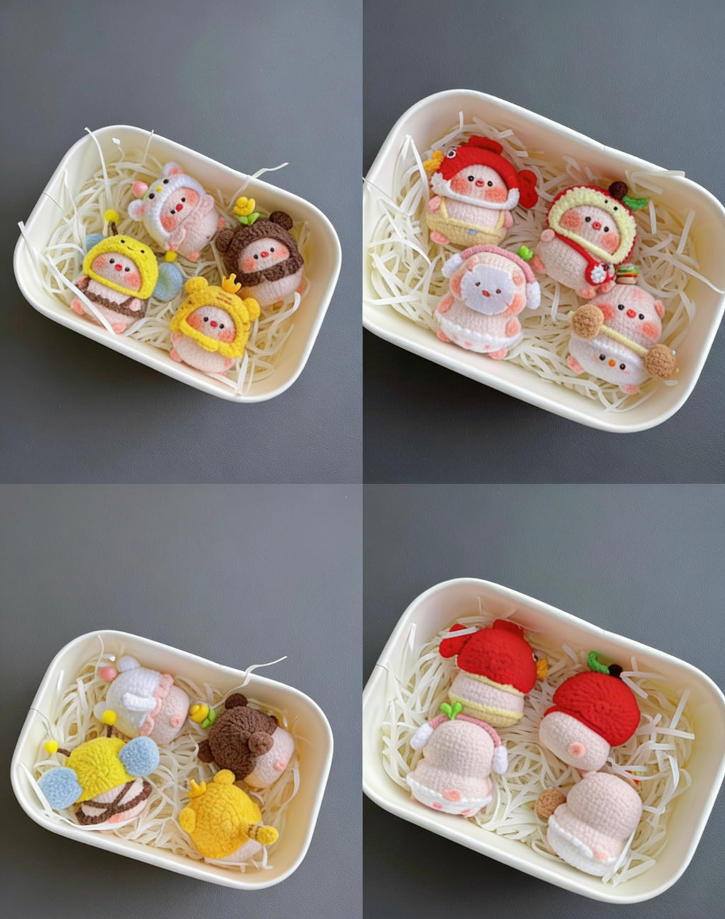 The crochet pattern for dunduner is included in the PDF file by baozangpipi