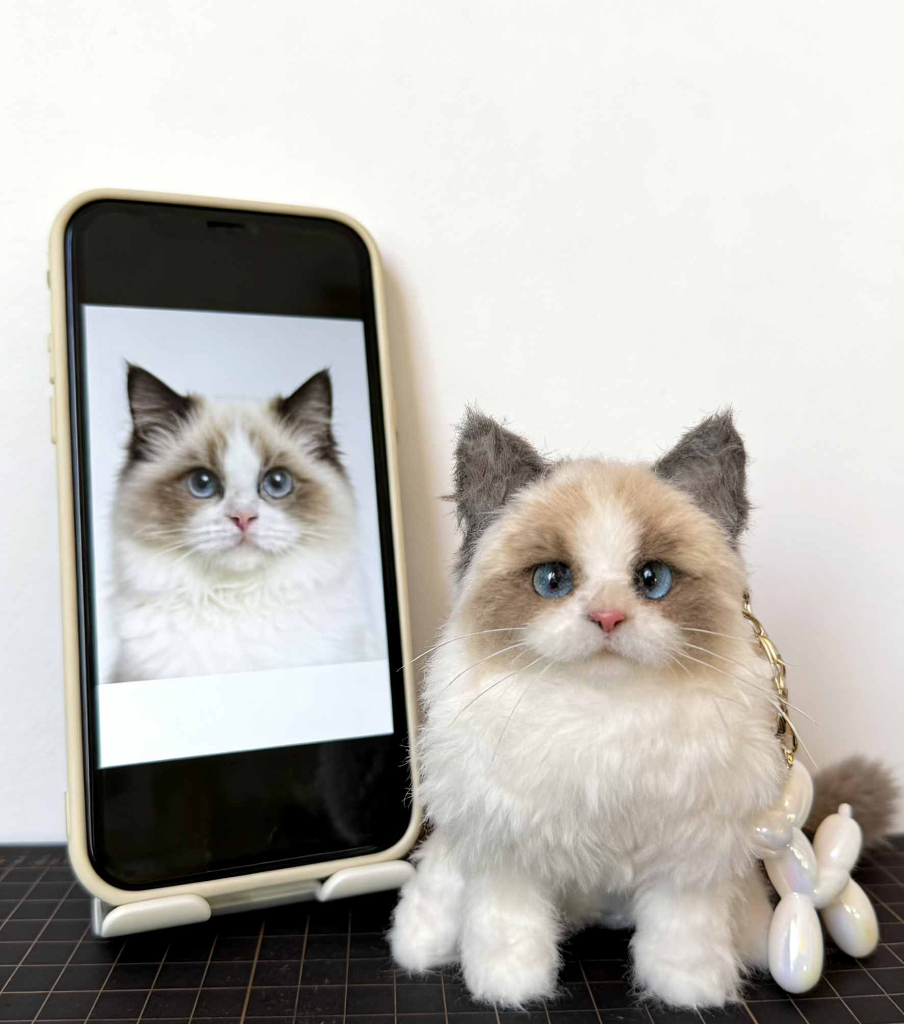 Small Customize dolls based on photos (10-12 cm) using pipe cleaner materials